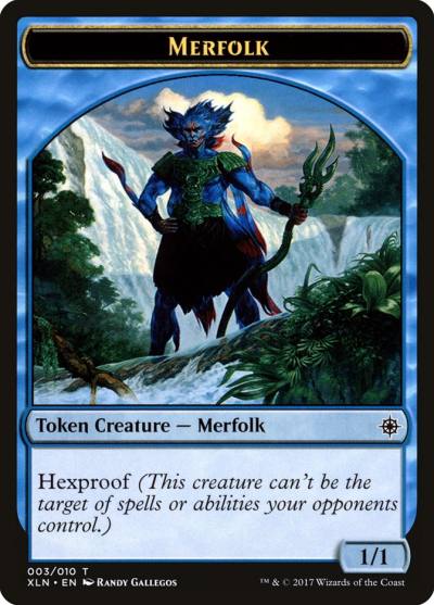Merfolk TXLN-3 Ixalan Tokens Magic card