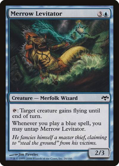 Merrow Levitator 26 Eventide Magic card