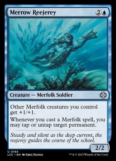 Merrow Reejerey LCC-165 The Lost Caverns of Ixalan Commander Magic card