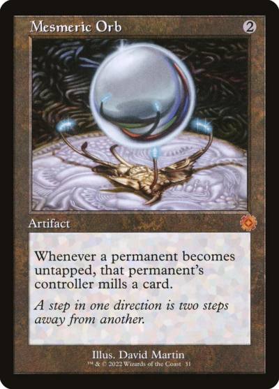 Mesmeric Orb BRR-31 The Brothers' War Retro Artifacts Magic card