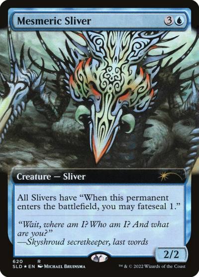Mesmeric Sliver SLD-620 Secret Lair Drop Magic card