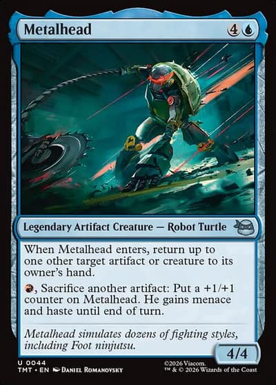 Metalhead 44 Teenage Mutant Ninja Turtles Magic card