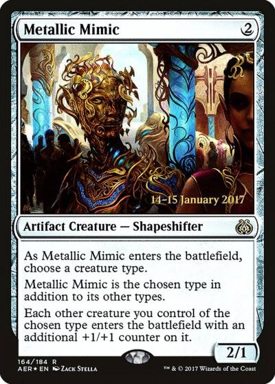 Metallic Mimic PAER-164S Aether Revolt Promos Magic card
