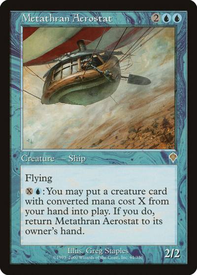 Metathran Aerostat INV-61 Invasion Magic card
