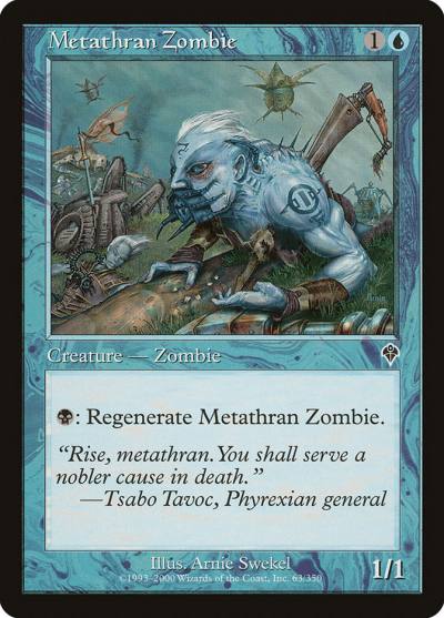 Metathran Zombie INV-63 Invasion Magic card