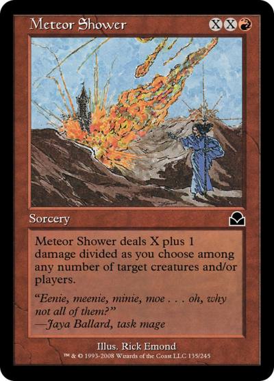 Meteor Shower ME2-135 Masters Edition II Magic card
