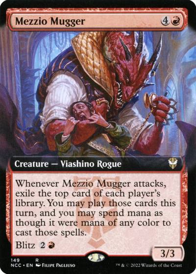Mezzio Mugger NCC-149 New Capenna Commander Magic card