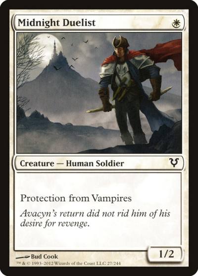 Midnight Duelist 27 Avacyn Restored Magic card