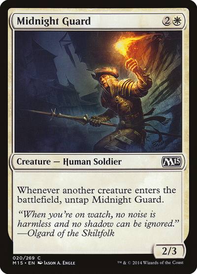 Midnight Guard M15-20 Magic 2015 Magic card