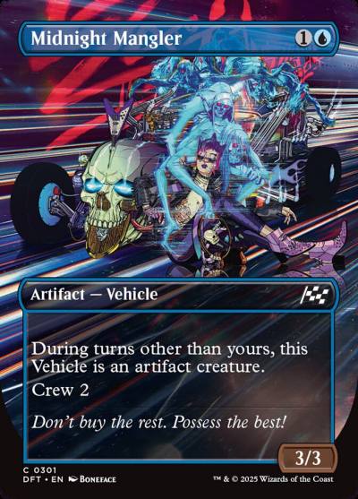 Midnight Mangler DFT-301 Aetherdrift Magic card