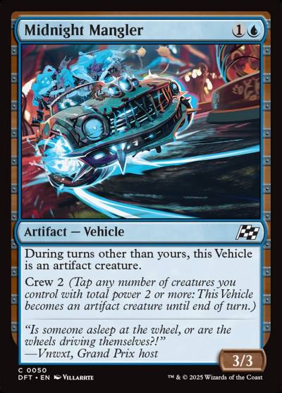 Midnight Mangler DFT-50 Aetherdrift Magic card