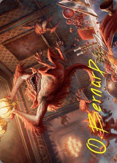 Midnight Mayhem // Midnight Mayhem ADSK-20 Duskmourn: House of Horror Art Series Magic card