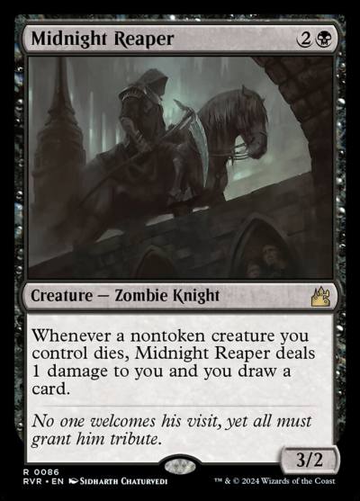 Midnight Reaper RVR-86 Ravnica Remastered Magic card
