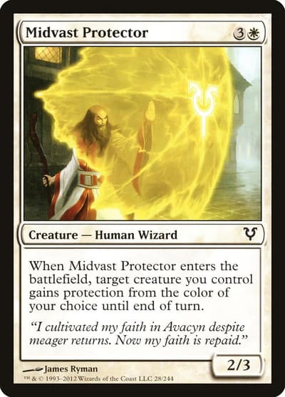 Midvast Protector 28 Avacyn Restored Magic card