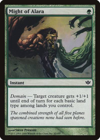 Might of Alara CON-85 Conflux Magic card