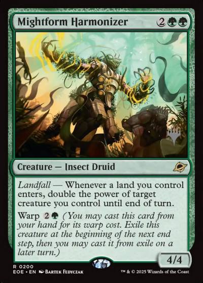 Mightform Harmonizer PEOE-200P Edge of Eternities Promos Magic card