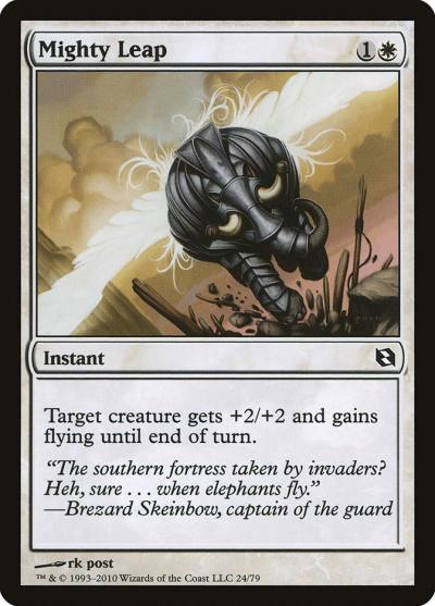 Mighty Leap DDF-24 Duel Decks: Elspeth vs. Tezzeret Magic card