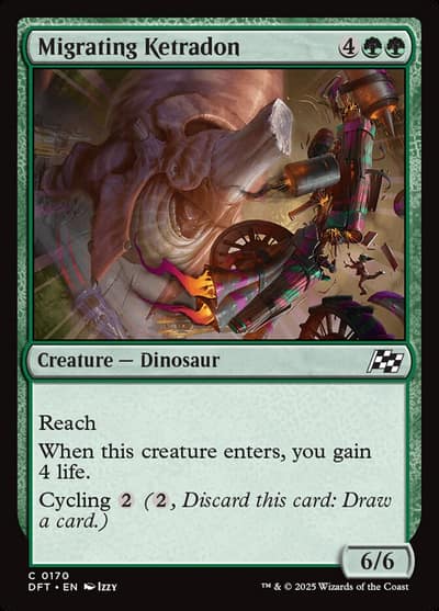 Migrating Ketradon 170 Aetherdrift Magic card