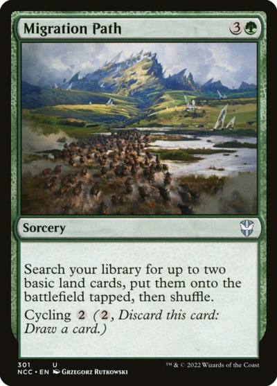 Migration Path NCC-301 New Capenna Commander Magic card