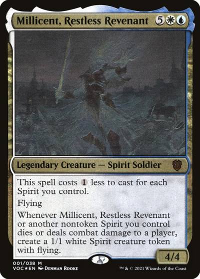 Millicent, Restless Revenant OVOC-1 Crimson Vow Commander Display Commanders Magic card