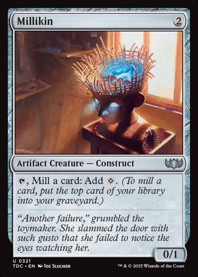 Millikin TDC-321 Tarkir: Dragonstorm Commander Magic card
