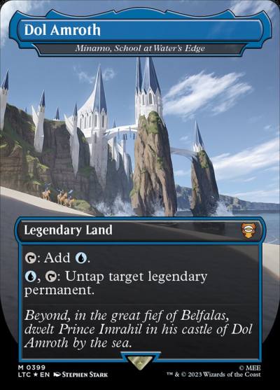 Minamo, School at Water's Edge LTC-399 Tales of Middle-earth Commander Magic card