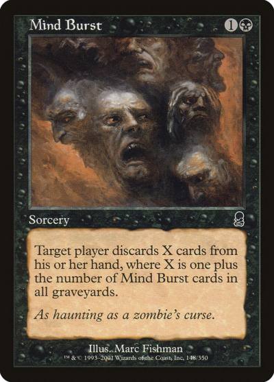 Mind Burst ODY-148 Odyssey Magic card