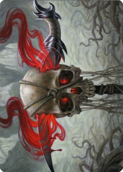 Mind Carver // Mind Carver AZNR-57 Zendikar Rising Art Series Magic card