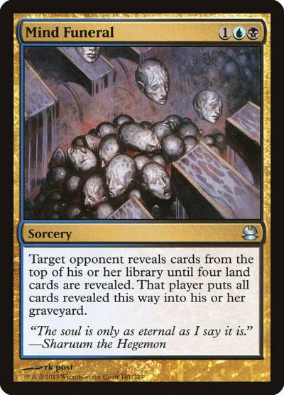 Mind Funeral MMA-181 Modern Masters Magic card