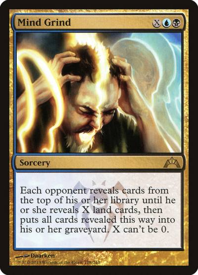 Mind Grind GTC-178 Gatecrash Magic card