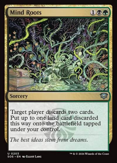 Mind Roots SOS-203 Secrets of Strixhaven Magic card