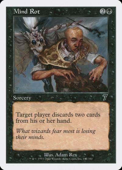 Mind Rot 7ED-147 Seventh Edition Magic card