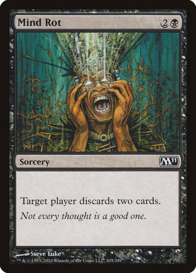 Mind Rot M11-105 Magic 2011 Magic card