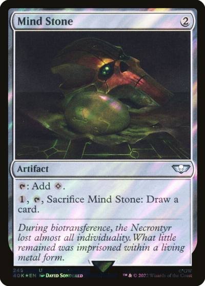 Mind Stone 40K-245STAR Warhammer 40,000 Commander Magic card
