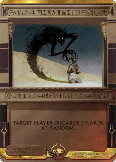 Mind Twist MP2-24 Amonkhet Invocations Magic card