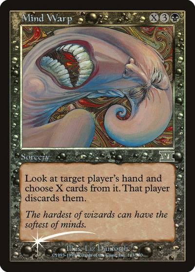 Mind Warp FNM-5 Friday Night Magic 2000 Magic card