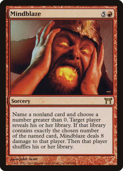 Mindblaze CHK-180 Champions of Kamigawa Magic card