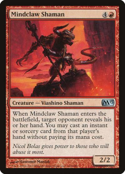 Mindclaw Shaman 142 Magic 2013 Magic card