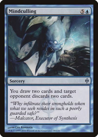 Mindculling NPH-39 New Phyrexia Magic card