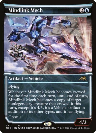Mindlink Mech NEO-373 Kamigawa: Neon Dynasty Magic card
