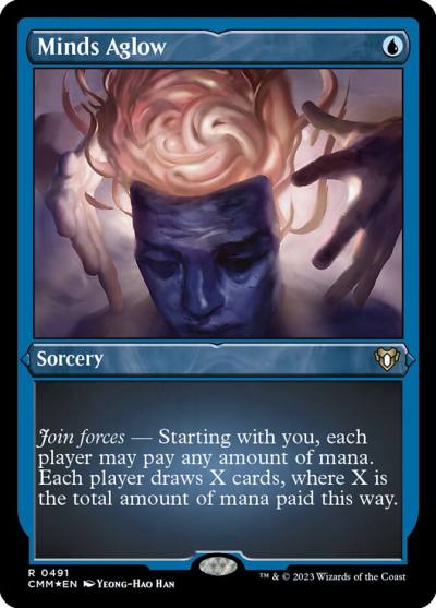 Minds Aglow CMM-491 Commander Masters Magic card