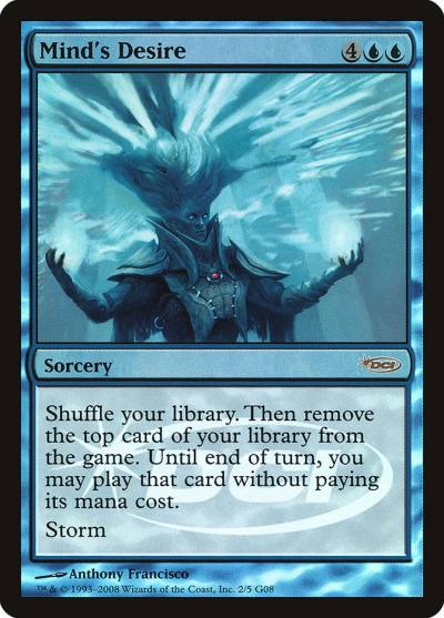 Mind's Desire G08-2 Judge Gift Cards 2008 Magic card
