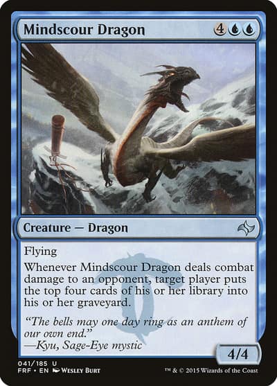 Mindscour Dragon 41 Fate Reforged Magic card