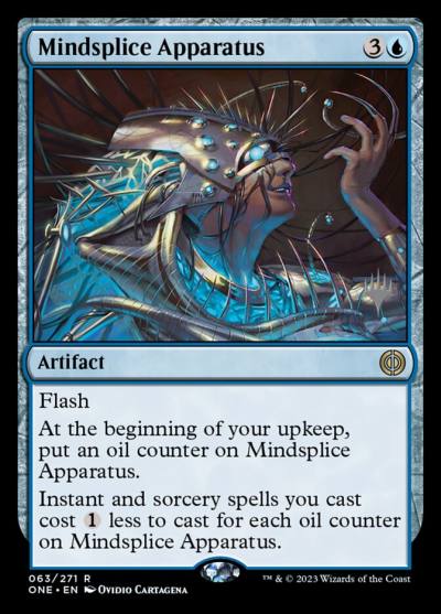 Mindsplice Apparatus PONE-63P Phyrexia: All Will Be One Promos Magic card