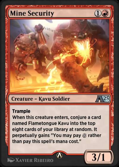 Mine Security YEOE-16 Alchemy: Edge of Eternities Magic card