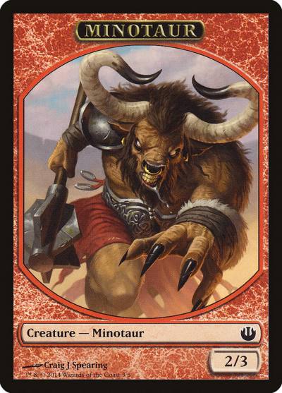Minotaur TJOU-3 Journey into Nyx Tokens Magic card