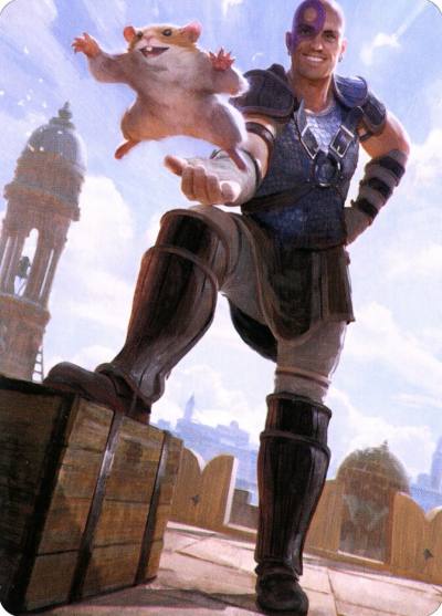 Minsc & Boo, Timeless Heroes // Minsc & Boo, Timeless Heroes ACLB-72 Battle for Baldur's Gate Art Series Magic card