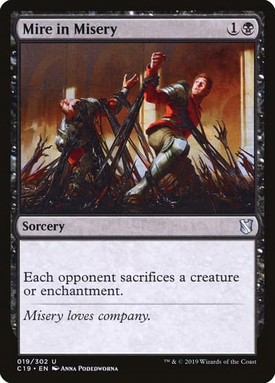 Mire in Misery C19-19 Commander 2019 Magic card