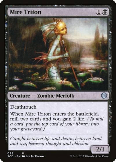 Mire Triton SCD-92 Starter Commander Decks Magic card