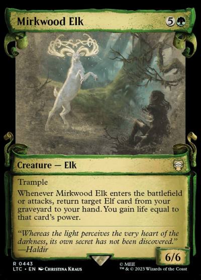 Mirkwood Elk LTC-443 Tales of Middle-earth Commander Magic card